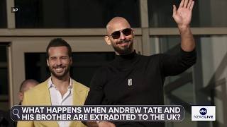 Tate brothers fight extradition to UK over rape and sex trafficking charges
