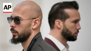Andrew and Tristan Tate will fight extradition to the UK, lawyer says