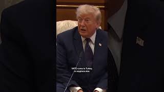 Trump says NATO allies were not there for US in Iran conflict