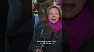 Argentinians show pride in Buenos Aires despite World Cup final defeat | AJ #shorts