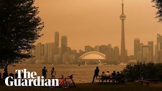 Wildfire smoke engulfs Toronto as unhealthy air reaches New York