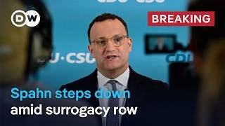 Surrogacy dispute forces Jens Spahn from conservative leadership role | DW News