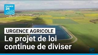 Urgence agricole : le projet de loi controversé revient à l'Assemblée nationale • FRANCE 24