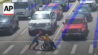 'Don't worry, I got you': Spider-Man recounts helping a man in a wheelchair cross the street