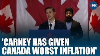 'Mark Carney Has Given Canada The Worst Food Price Inflation In The G7': Poilievre Erupts
