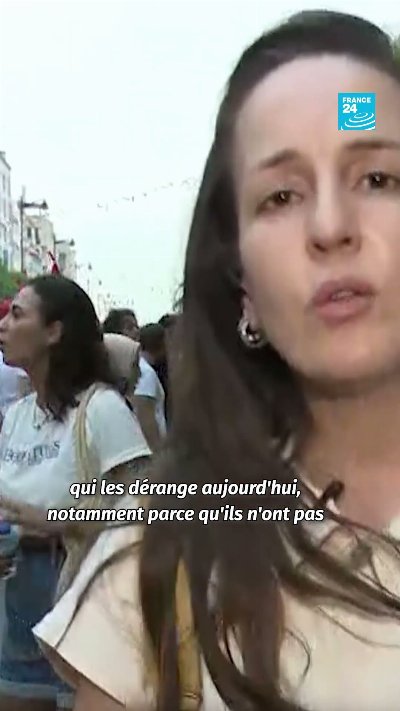 Tunisie : manifestations à Tunis à l'appel de la société civile • FRANCE 24