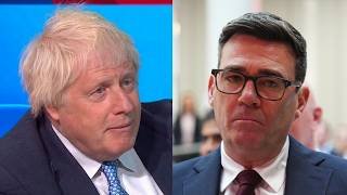 Boris Johnson warns Andy Burnham to 'get a grip' on spending