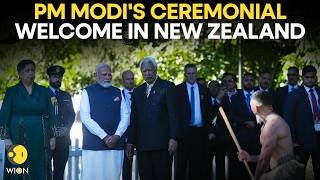 PM Modi LIVE: PM Modi Receives a Māori Ceremonial Welcome in New Zealand | WION Live