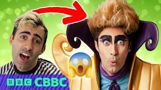 Transformation: Turning into Dr Big Brain! | Horrible Science | Behind The Scenes | CBBC