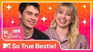 Finding Emily's Angourie Rice and Spike Fearn Play Hilarious Game of So True Bestie | MTV Movies