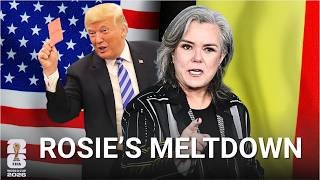 Long-time TDS sufferer Rosie O'Donnell has epic meltdown over Trump's FIFA intervention