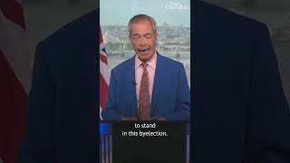 Nigel Farage resigns to force 'people versus establishment' byelection in Clacton