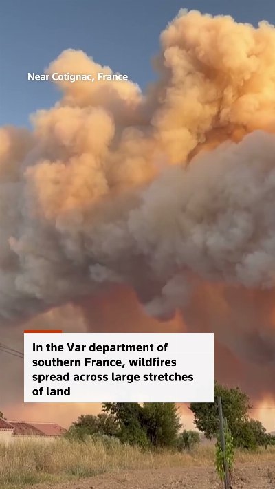 Two firefighters killed in French wildfires