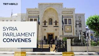 Syria's newly formed parliament holds first session after delays