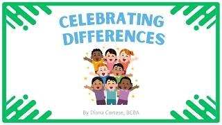 Celebrating Differences Social Story for Children |  Diversity and  Inclusion