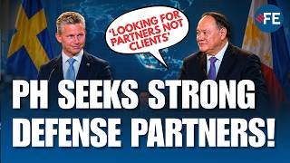 Philippines, Sweden Deepen Defence Ties | Teodoro Says "You Cannot Trust The Statements"