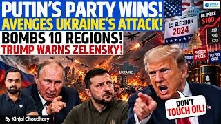 UKRAINE'S ELECTION DAY ATTACK FAILS - Putin Gets Landslide! Trump Warns Zelensky on Diesel | Kinjal