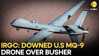 IRGC Claims Drone Shot Down After Aerial Aggression by US Military | WION News