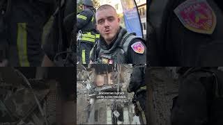 Mother awaits rescue of daughter after Zaporizhzhia strike