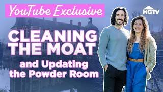 Flamethrowers 🔥 Garden Work 🪴 and a Powder Room Glow-Up | Castle Impossible | HGTV