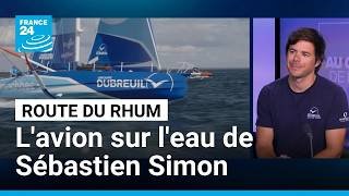 Voile : nouveau bateau et nouvelle ambition pour Sébastien Simon avant la Route du Rhum