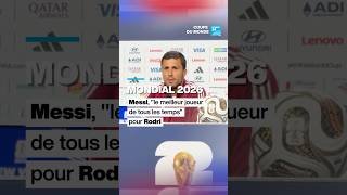 #Mondial2026 : #Messi, "le meilleur joueur de tous les temps" selon #Rodri • FRANCE 24