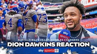 "Josh Allen is a DAWG!" | Dion Dawkins on Buffalo Bills' victory against Los Angeles Chargers