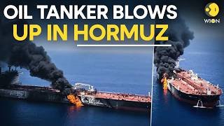 US-Iran War: Iran Strikes Cargo Ships In Strait Of Hormuz, Middle East Tensions Explode | WION LIVE