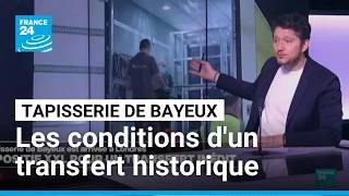 La tapisserie de Bayeux est arrivée à Londres pour un prêt historique • FRANCE 24