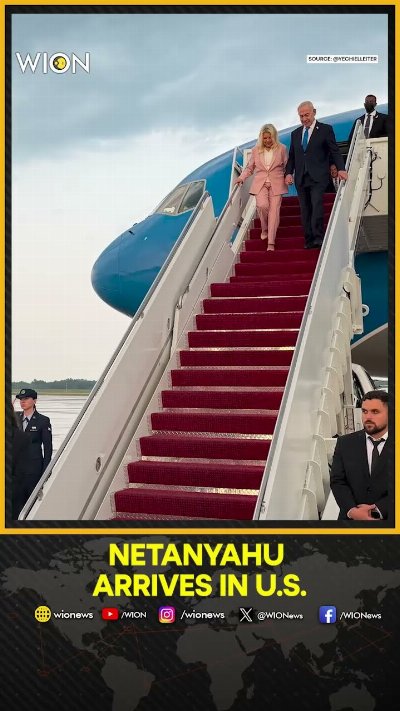 US-Iran War: Netanyahu Lands In Washington To Attend Lindsey Graham’s Funeral | Shorts