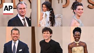 'The Odyssey' stars walk the carpet at the premiere in New York