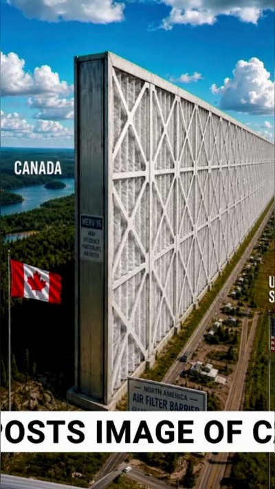 Trump posts AI border image as Canada wildfire feud escalates