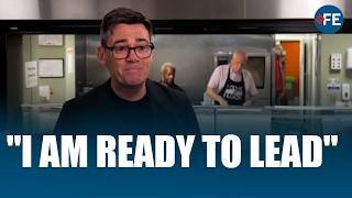 Andy Burnham Visits Homeless Charity Before Becoming UK PM | "I Am Ready To Lead"