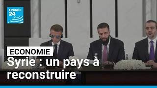 Emmanuel Macron en Syrie : un pays à reconstruire, des marchés à saisir • FRANCE 24