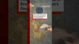 Scientists capture first footage of Ernest Shackleton's final ship. #BBCNews