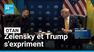 REPLAY - Ukraine, Iran : Trump et Zelensky s’expriment au sommet de l’OTAN • FRANCE 24