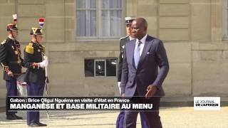Le président gabonais Brice Oligui Nguéma entame une visite d'état de 3 jours en France • FRANCE 24