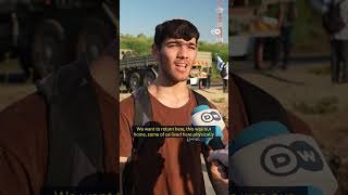 Israel settlers march to return to settlements in northern Gaza | DW News