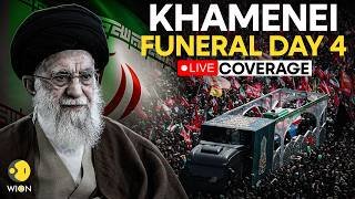 Khamenei Funeral LIVE: Iranians Gather Un Qom for Funeral Procession Of Supreme Leader Ali Khamenei