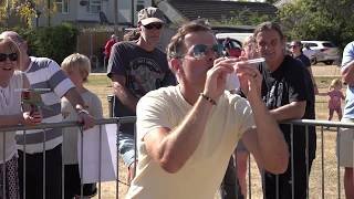 World pea shooting championship heats up in small English village