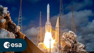 Launch of the first Ariane 6 with its most powerful boosters