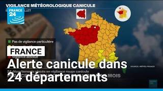 Troisième vague de chaleur en deux mois en France : 24 départements en vigilance rouge canicule