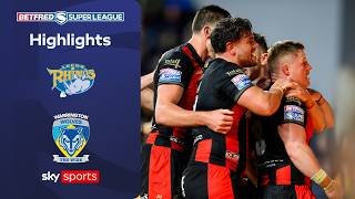 DOWN TO THE LAST MOMENT! | Leeds Rhinos vs Warrington Wolves | Semi-final Highlights