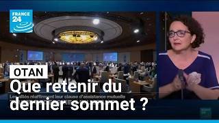 Soutien à l'Ukraine, guerre au Moyen-Orient... que retenir du dernier sommet de l'Otan en Turquie ?