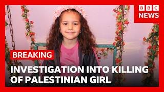 Israeli army orders criminal investigation into killing of Palestinian girl Hind Rajab | BBC News