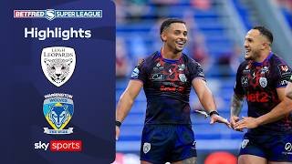 Leigh Leopards ease past Warrington | Leigh Leopards vs Warrington Wolves | Super League Highlights