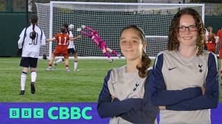NEW Series 4 Football Academy | Spurs vs Wales: Can Eliza & Ava Get Their First Goal? | CBBC