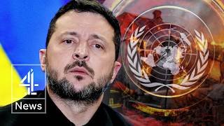 Calls for Ukraine ceasefire at UN as war dominates General Assembly