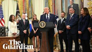 Trump says he asked Fifa to review Balogun red card