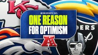 One reason for optimism for every AFC West team entering 2026 season
